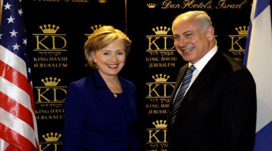 benyamin netanyahu clinton