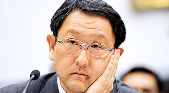 Photo of Toyota patronu Akio Toyoda özür diledi