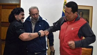 15 Yıl önce Birgün Maradona George Bush ve Dio Gol ! 29 Maradona, Fidel Castro, Hugo Chavez Dio Gol