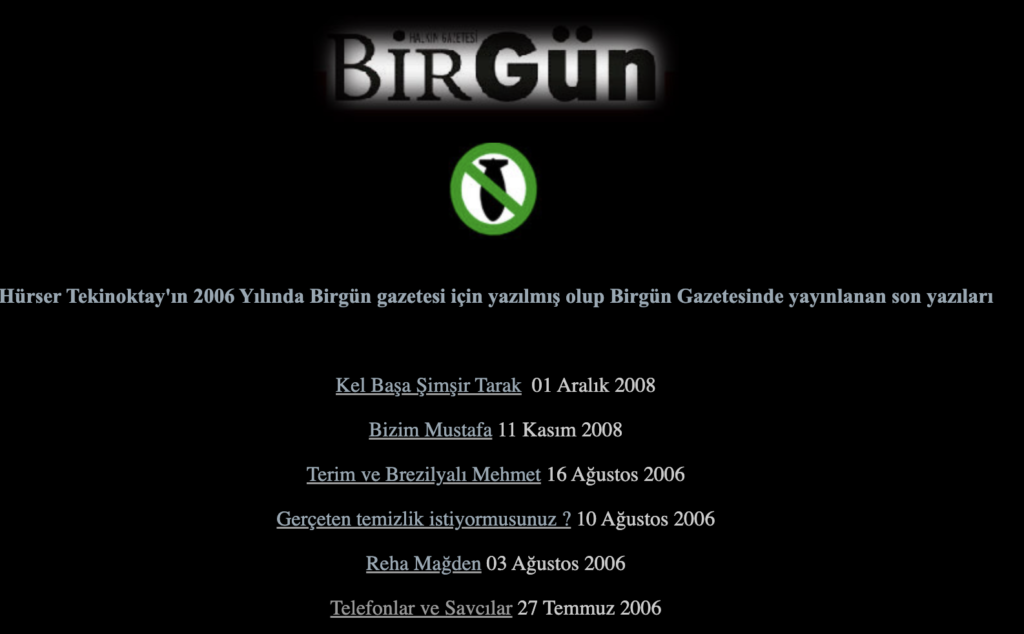Eski Yazılardan bölümünde bir zamanlar kıymetli dostum spor yazarı Alp Can'ın isteği doğrultusunda fahsi olarak BirGün gazetesinde yazdığım sonradan ne hikmetse yazlardan ismimin kaldırılarak arşivlendiğini gördüğüm yazılarımı zaman geldikçe sizlerle yeniden burada eski yazılarım bölümünde paylaşacağım.
