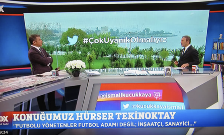 İsmail Küçükkaya ve Beşiktaş Seçimleri Fox Haberde 1 Beşiktaş Başkan adaylarından Hürser Tekinoktay, FOX TV'deki Çalar Saat programında İsmail Küçükkaya'nın Canlı yayın konuğu oldu.