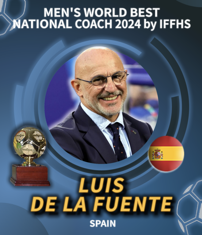 IFFHS ERKEKLER DÜNYANIN EN İYİ MİLLİ TAKIM TEKNİK DİREKTÖRÜ - LUIS DE LA FUENTE