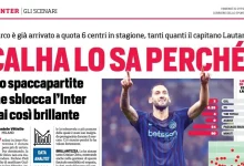corriere dello sport hakan calhanoglu